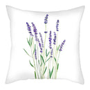 Axyaa Lavender Polyester Cushion Cover 45x45cm