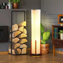 Axyaa Wood Floor Lamp Japanese Style Living Room Bedroom Study Desk Creative Lighting