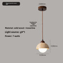 Axyaa Stone Bowl Pendant Light for Dining Room and Living Room