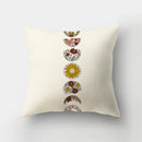 Deer Animal & Natural Leaves Cushion Cover by Axyaa - Home Decoration