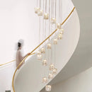 Axyaa Modern LED Chandelier Pendant Light for Dining Room Ceiling, Decorative Interior Lighting