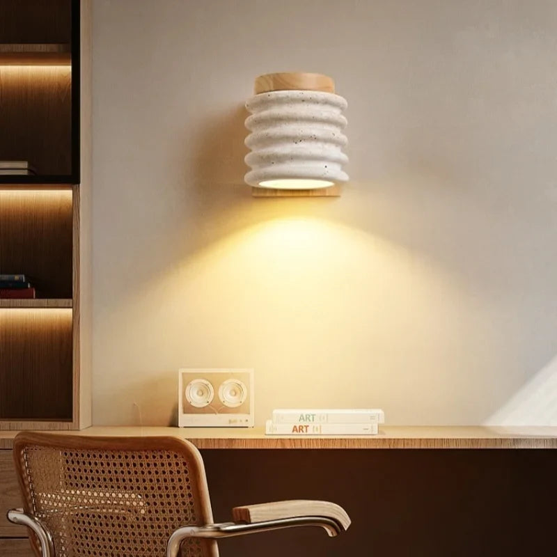 Axyaa Wabi Sabi LED Wall Lights Living Room Bedroom Interior Lighting Arandela