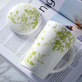 Axyaa Bone  Thermal Mug Porcelain Espresso Cups Big Tea Cups Fashion Tazas Mug