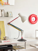 Axyaa Rocker Arm Adjustable LED Table Lamp Colorful Industrial Desk Light