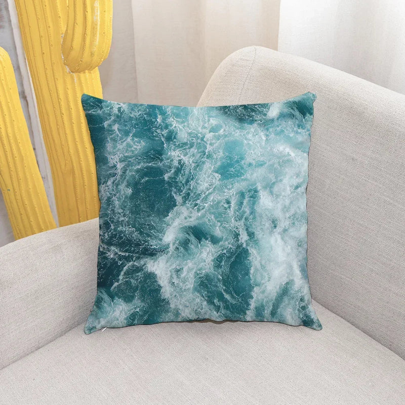 Shell Conch Beach Cushion Cover for Home Decor - Axyaa Brand