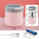 Axyaa Electric Heating Lunch Box: Portable Food Warmer Container Set