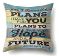 Axyaa Nordic Pillowcase Set - Simple Letter Design for Home, Hotel, Car Decoration