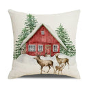 Axyaa Christmas Pine Branch Wreath Pillowcases 45x45 cm