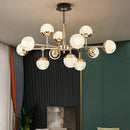 Axyaa Modern LED Chandeliers for Living and Dining Room Lighting