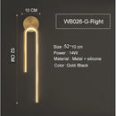 Axyaa Creative Mushroom LED Spotlight Wall Light for Bedroom, Rotatable Foyer Lighting Fixtures
