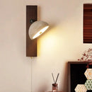 Axyaa LED Wall Lights: Mid Century Modern, Pull Chain Switch, Adjustable Angle, Living Room, Bedside Lamps