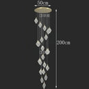 Axyaa Nordic Dining Room Pendant Light Chandelier Ceiling Lamp for Indoor Living Room