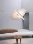 Axyaa Modern Silk Fabric LED Pendant Chandelier for Living Room, Restaurant - Handmade Lighting