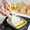 Axyaa Silicone Spatula Beef Meat Egg Kitchen Scraper Non-stick Shovel Kitchenware
