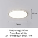 Axyaa LED Ceiling Light Remote Dimming Modern Home Decoration Fixture