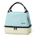 Axyaa Insulated Shoulder Strap Lunch Bag: Stylish & Portable Thermal Cooler for Work & School