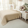 Axyaa 6-Layer Boho Cotton Muslin Throw Blanket - Lightweight & Breathable