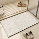 Axyaa Diatomaceous Earth Bathroom Mat: Absorbent, Non-Slip, 40x60cm/60x90cm