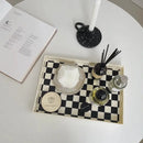 Axyaa Nordic Lattice Acrylic Storage Tray for Home Organization