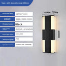 Axyaa Outdoor Waterproof LED Wall Lamp for Garden Decor Lighting