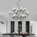 Axyaa Modern Stairwell Pendant Light Chandelier for Hall Hotel Kitchen Bedroom Decor