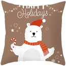 Axyaa Cute Animal Christmas Pillow Case for Home Sofa Chair Decor