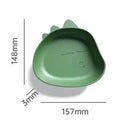 Axyaa Dipping & Cake Plates: Plastic Snack & Fruit Tableware