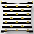 Axyaa Yellow Pink Pattern Square Pillowcase Home Decoration Cushion Cover