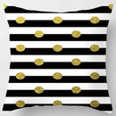 Axyaa Yellow Pink Pattern Square Pillowcase Home Decoration Cushion Cover