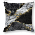 Axyaa Luxe Marble Pattern Pillow Covers for Sofa Bedroom Car.