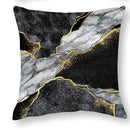 Axyaa Luxe Marble Pattern Pillow Covers for Sofa Bedroom Car.