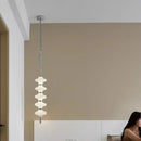 Axyaa Luxury Telescopic Glass Pendant Lamp for Bedroom and Living Room