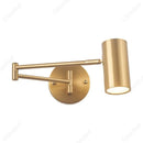 Axyaa Retro LED Swing Arm Wall Lamp Adjustable Telescopic 5W Fixture