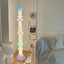 Axya Rainbow Glass Floor Lamp for Colorful Room Decor
