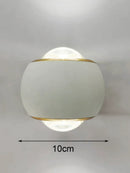Axyaa LED Acrylic Shade Wall Spotlight for Home Decoration