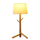Axyaa Wooden Tripod Floor Lamp for Living Room Bedroom Studio Restaurant