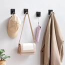 Axyaa Stainless Steel Adhesive Towel Hooks: Heavy Duty Stick-On Hangers for Bathroom & Kitchen
