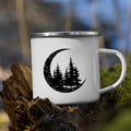Axyaa Mountain Enamel Mug: Creative Camping Coffee Tea Cup for Hiking Gift