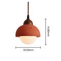 Axyaa Retro Red Chandelier - Industrial Style Room Decoration