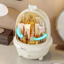 Axyaa 360° Rotate Makeup Organizer Large Cosmetic Storage Box Vanity Organizer