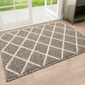 Axyaa Low-Profile Indoor Doormat Washable Absorbent Resist Dirt Non Slip Entryway Mats