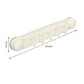 Axyaa Plastic Suction Cup Hook Bathroom Towel Rack - Strong Suction Power