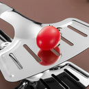 Axya Stainless Steel BBQ Grilling Tongs - Kitchen Tools for Fried Fish, Steak, and More