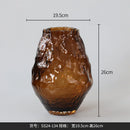 Axyaa Glass Vase: Modern Home Decor & Hotel Centerpiece