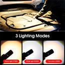 Axya COB LED Work Light: Portable, Rechargeable, Bright Camping Flashlight