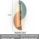 Axyaa Crystal Wall Lamp - Modern Minimalist Art for Living Room, Bedroom & Bedside