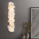 Axyaa Marble Wall Lamp: Modern Stone Light for Living Room and Hallway