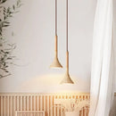 Axyaa Yellow Marble Pendant Light - Nordic Design LED Dining Room Hanging Lamp