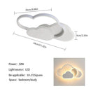 Axyaa Modern LED Ceiling Light for Children's Room or Bedroom