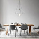Axyaa Water Droplet Pendant Lamp Glass Chandelier Art Decor Lighting